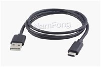 USB Type-c  to USB2.0 AM CABLE 黑色
